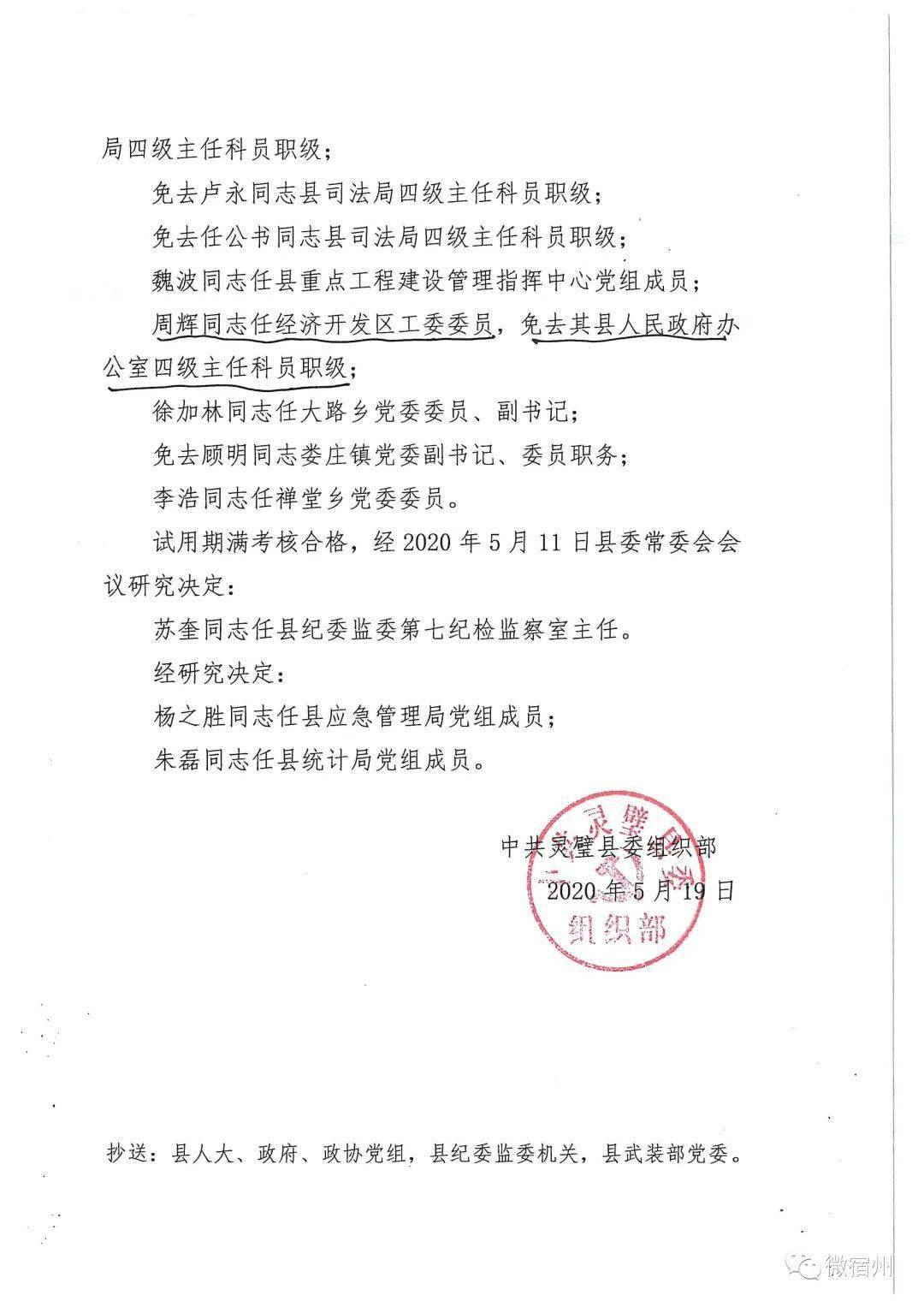 靈璧最新人事任免,靈璧最新人事任免動(dòng)態(tài)