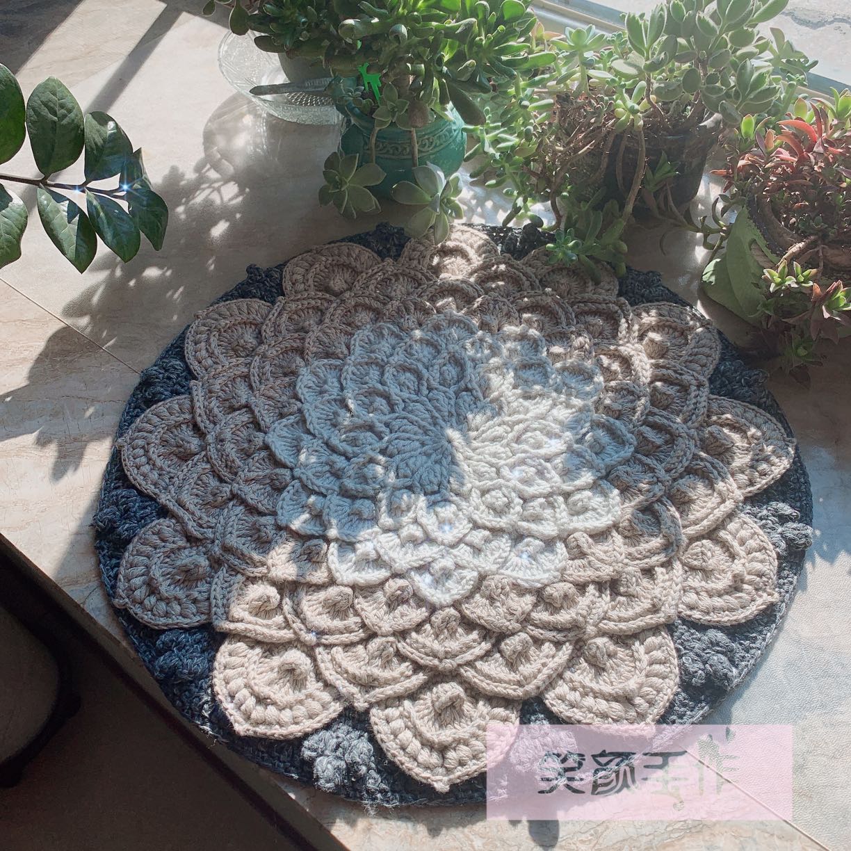 蓮花坐墊最新鉤法視頻，編織自信與成就感的指南秘籍