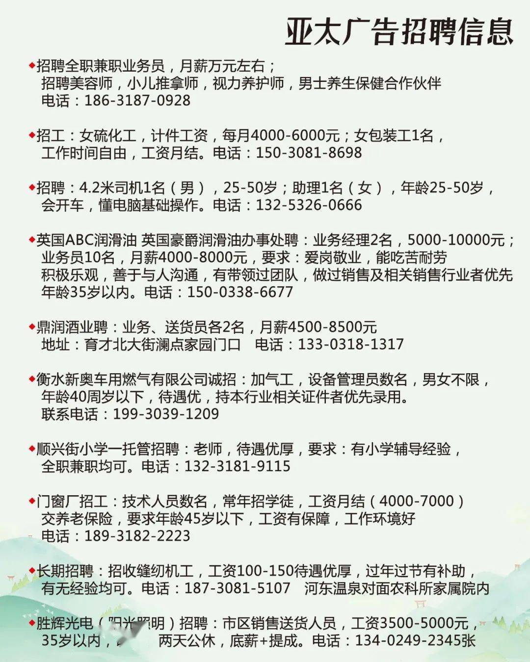 太原最新工作招聘信息及城市工作奇遇與友情紐帶探索